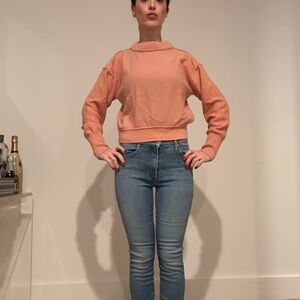 Free People Peach Sweater